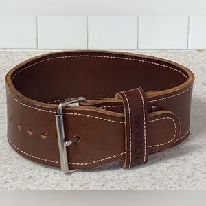 Rogue Brown Ohio Leather Men's weight Lifting Belt NEW